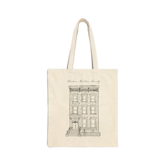 Natural Harlem 1920 Brownstone Tote Bag