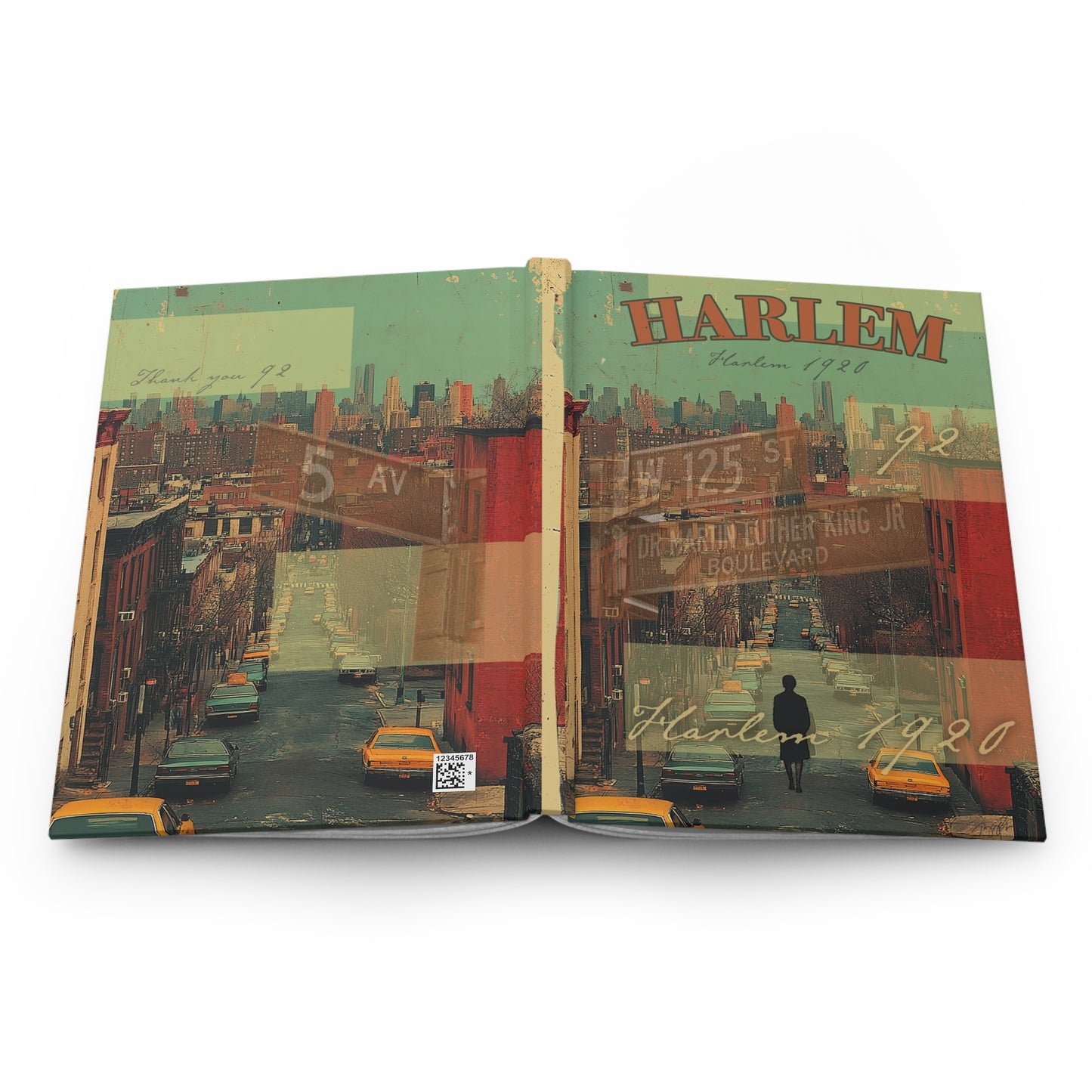 "A Woman's Work" Journal — 150-Page Lined Notebook, Hand-Illustrated Cover