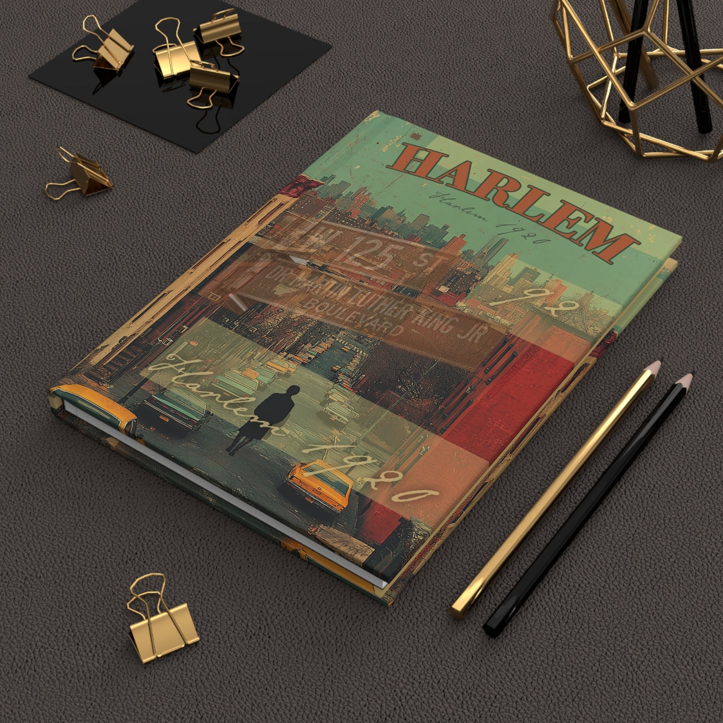 "A Woman's Work" Journal — 150-Page Lined Notebook, Hand-Illustrated Cover