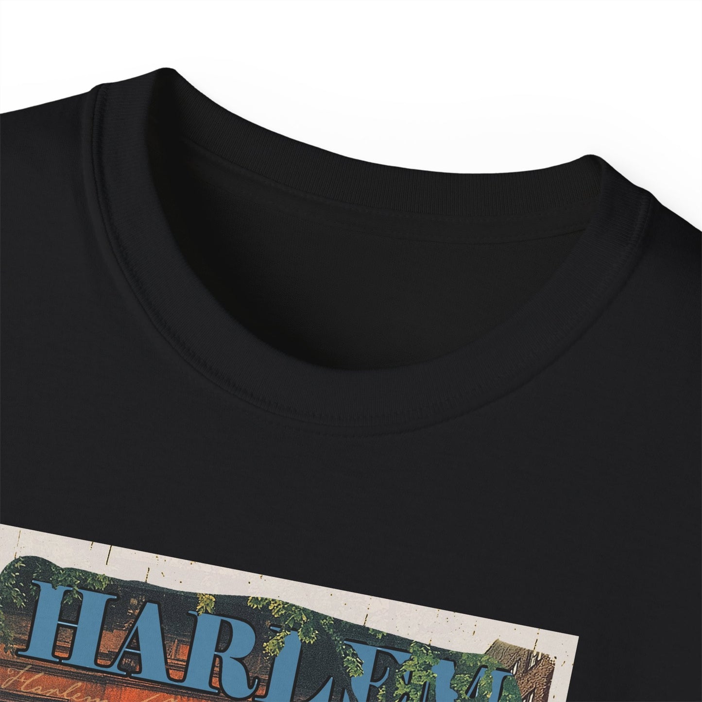 Harlem Girl In Red Graphic Tee