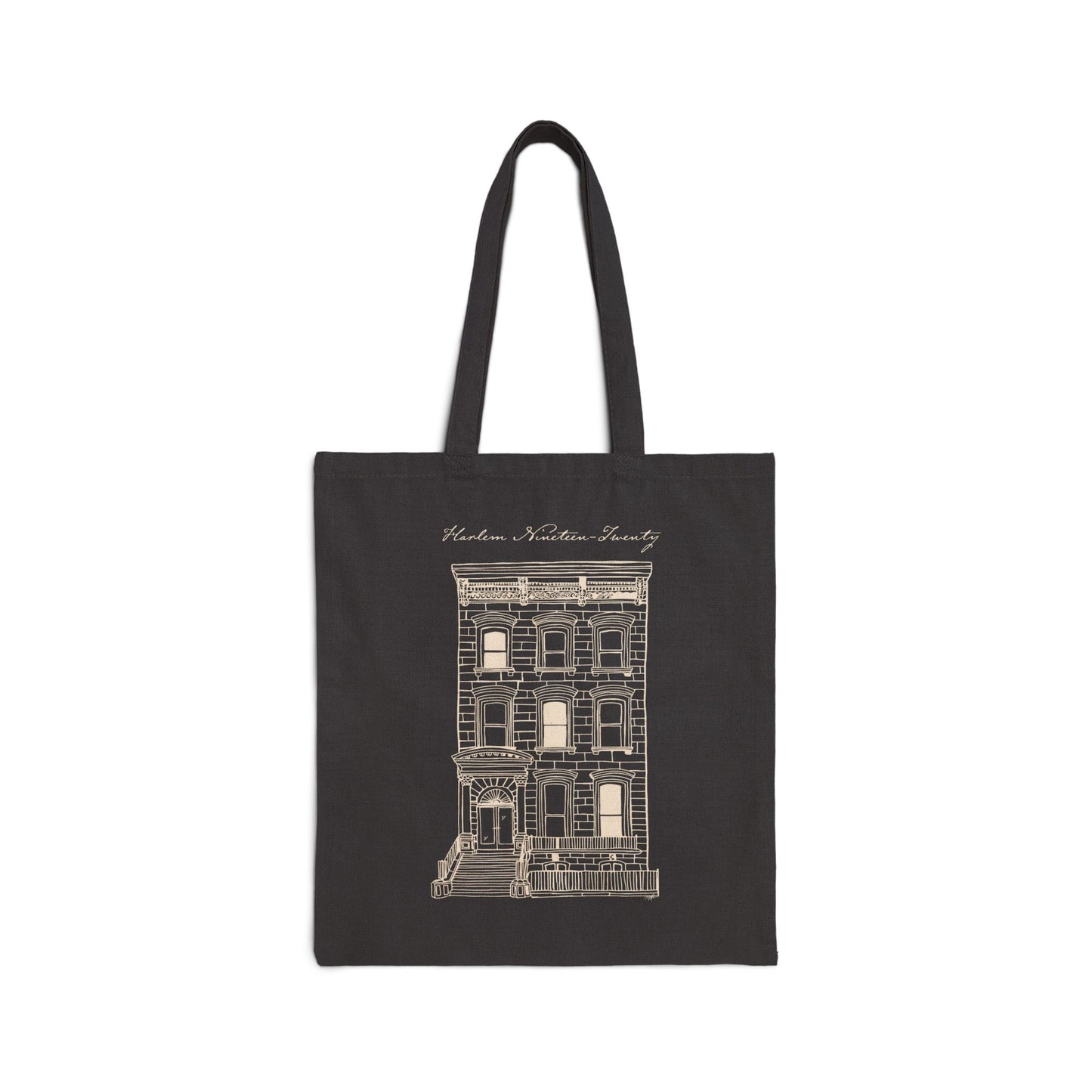 Harlem 1920 Brownstone Tote Bag